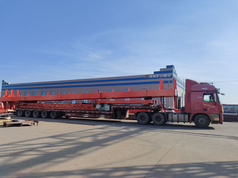 電動葫蘆門式起重機(jī)  2臺 MHxh10t—24m 制作完成，發(fā)往湖北交付客戶使用