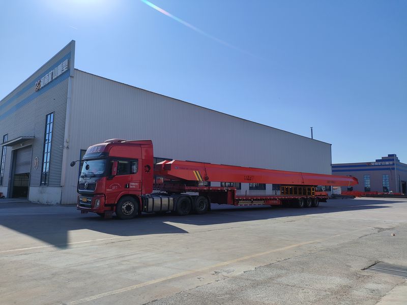 電動單梁起重機(jī)  2臺 LD3t—26.85m 制作完成，發(fā)往江蘇交付客戶使用