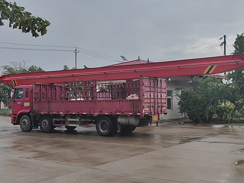 電動單梁起重機 LD3t-16.6m 制作完成  發車